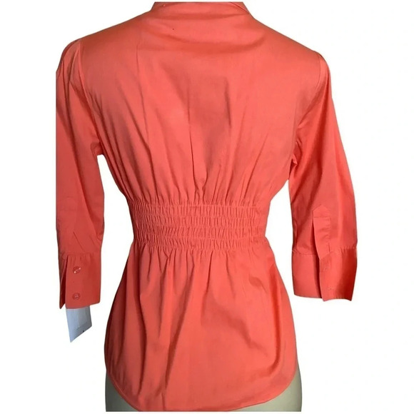 Antilia Femme 3/4 Sleeve Button Top Size Small (Preowned) - Picture 3 of 6